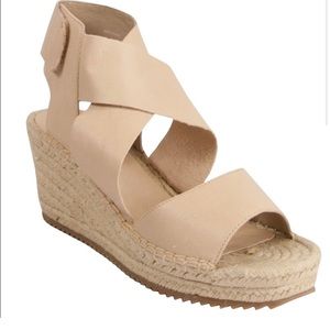 NWOT Eileen Fisher Willow Wedge Sandal Espadrille size 7.5 $198
